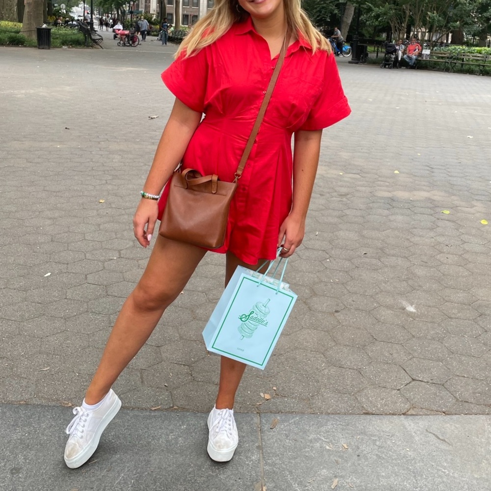 Red romper - zara!